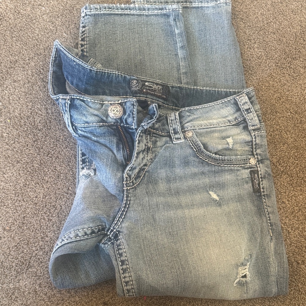 Silver Jeans Light Blue Kids Denim